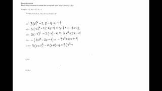 Function Notation