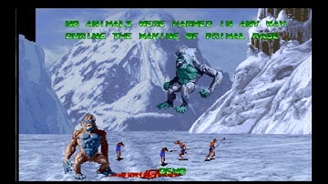 Atari Jaguar CD - Primal Rage (via the GameDrive Flashcart from Retro HQ)