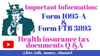 Irs Form 1095 Form Ftb 35 And Your Health Insurance Subsidy