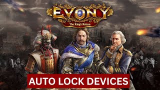 How to Auto Lock Devices on Evony 2025?