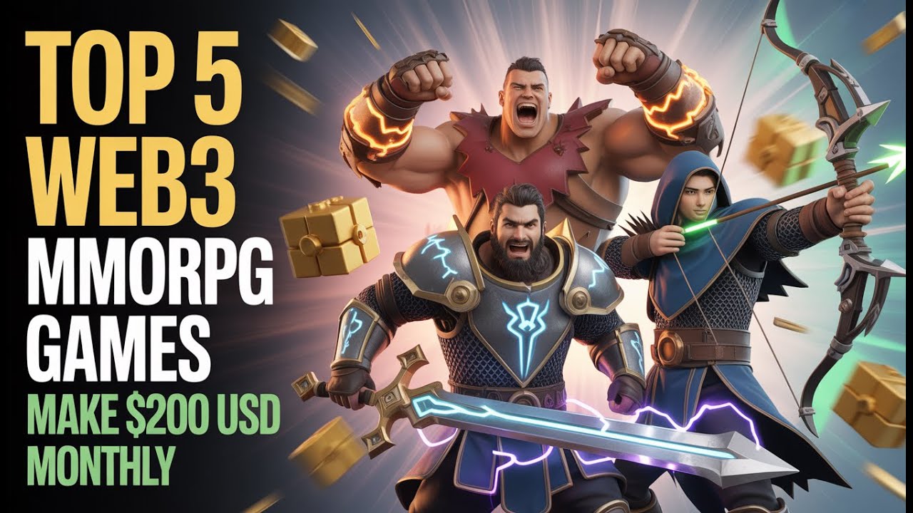 KUMITA NG UP TO 10K PHP MONTHLY SA MGA WEB3 MMORPG GAMES NA TO! CHECK MO NA!