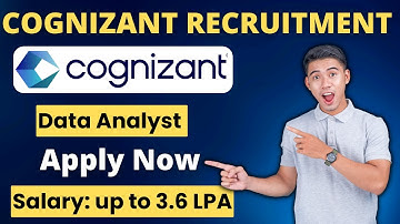 Cognizant Recruitment 2023 | Off Campus Recruitment Drive | Apply Now@Job4freshers