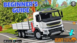 Heavy Machines & Construction @webperongames | Beginner's Guide/Tutorial Video | Early 2023 Release