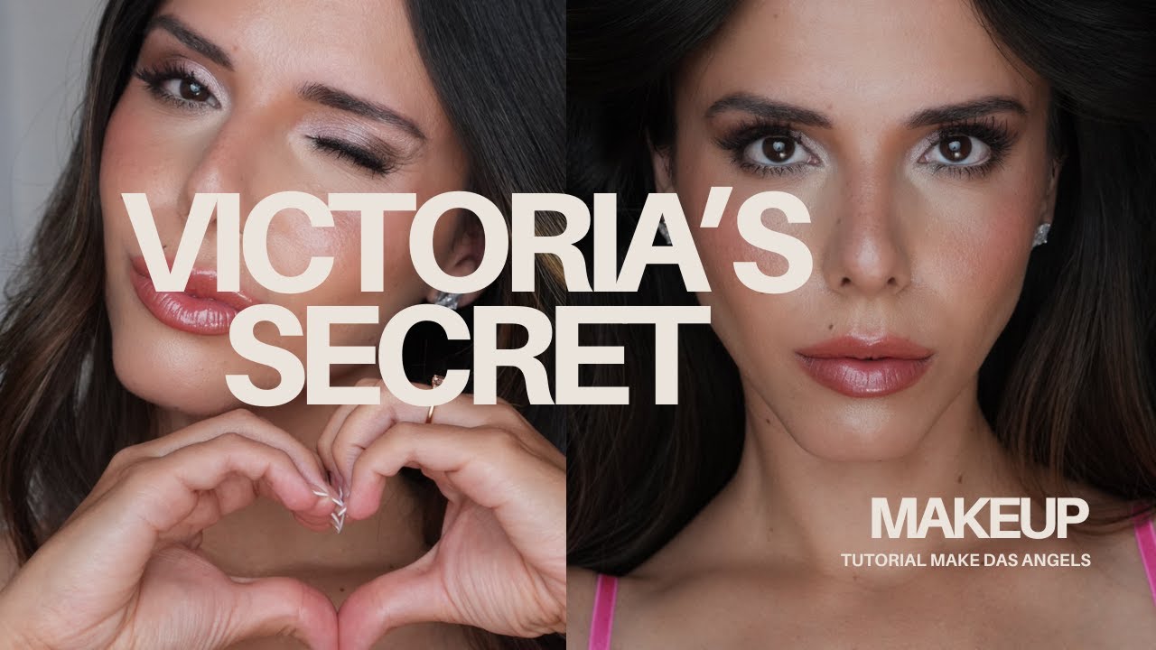 MAKE DAS ANGELS VICTORIA'S SECRET ✨ Efeito Lifting e Glow Natural Passo a Passo