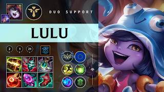 Lulu Support vs Zilean - EUW Challenger Patch 26.07