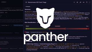 How Panther AI Correlates a Ransomware Kill Chain Across Endpoint, Identity, and Cloud