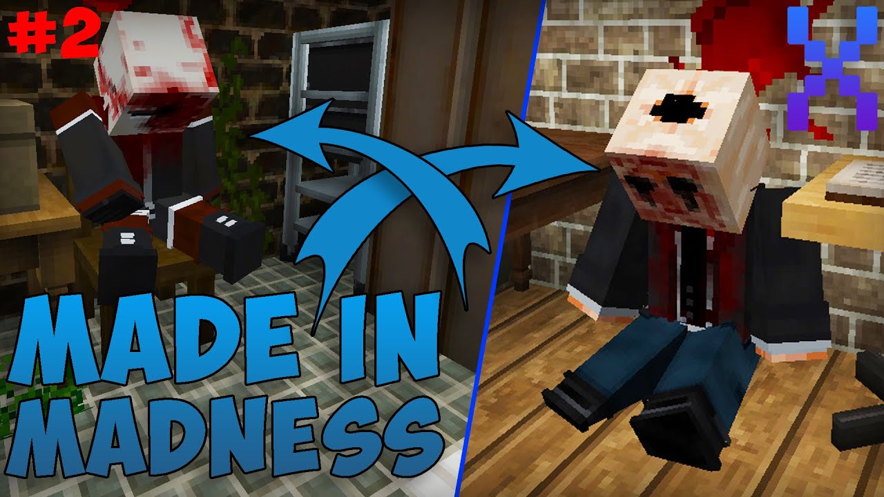 Майнкрафт безумие. Midnight Madness Minecraft. Minecraft Blood and Madness.