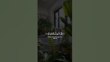 واذكر ربك إذا نسيت || #تلاوة_خاشعة #المنشاوي سورة الكهف 🤍🍃