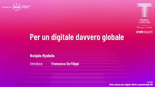 Per un digitale davvero globale | Nanjala Nyabola | Audio ITA