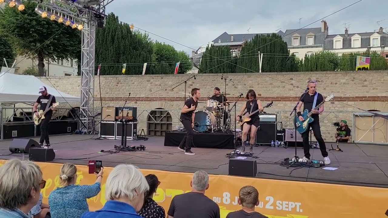 Los Disidentes Del Sucio Motel - Blood-Planet Child / Live @ Cryptoportique, Reims / 21.07.2023