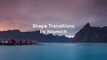 Shape Transitions After Effects Templates