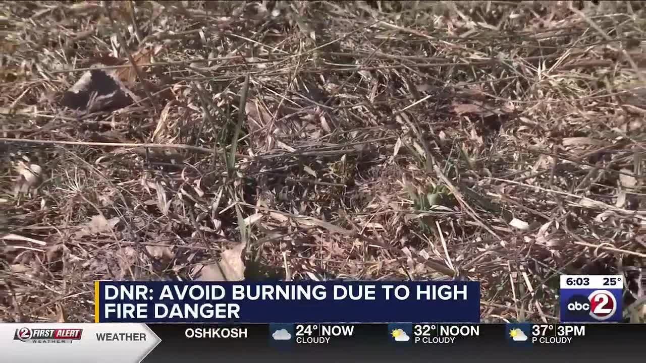 Outdoor fire danger remains high - YouTube