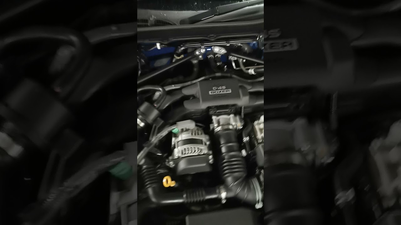 BRZ 86 with engine ticking Sound. NORMAL?