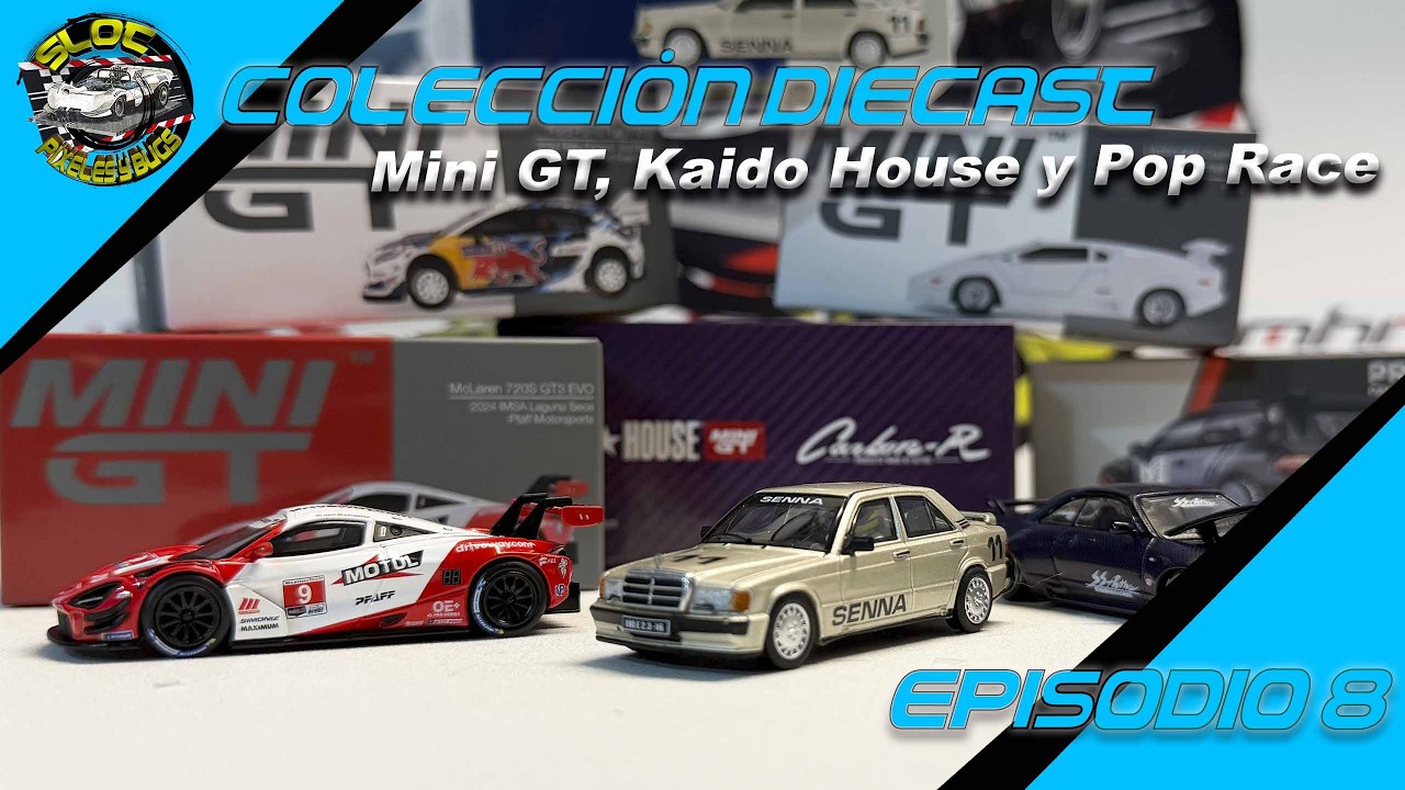 Pop Race, Kaido House and Mini GT - Diecast Collection EP 8 - YouTube