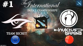 :    ! | Secret vs IG #1 (BO3) The International 10
