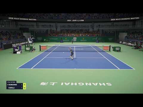 Video Berrettini vs Nakashima SHANGHAI 2026 Atp Master 1000