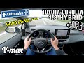 2021 Toyota Corolla 1.8 Hybrid + LPG - Próby autostradowe w parach. V-max.