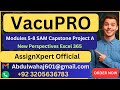 VacuPro Excel Modules 5-8 SAM Capstone Project A #VACUPRO