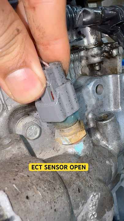 How To Open A Engine coolant temperature sensor