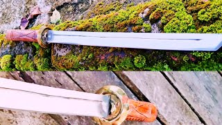 Forging a Sword out of Rusted Iron Rebar