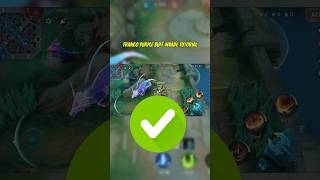 Franco Purple Buff Invade Tutorial #mobilelegends #mlbb #tutorial #mlbbshorts