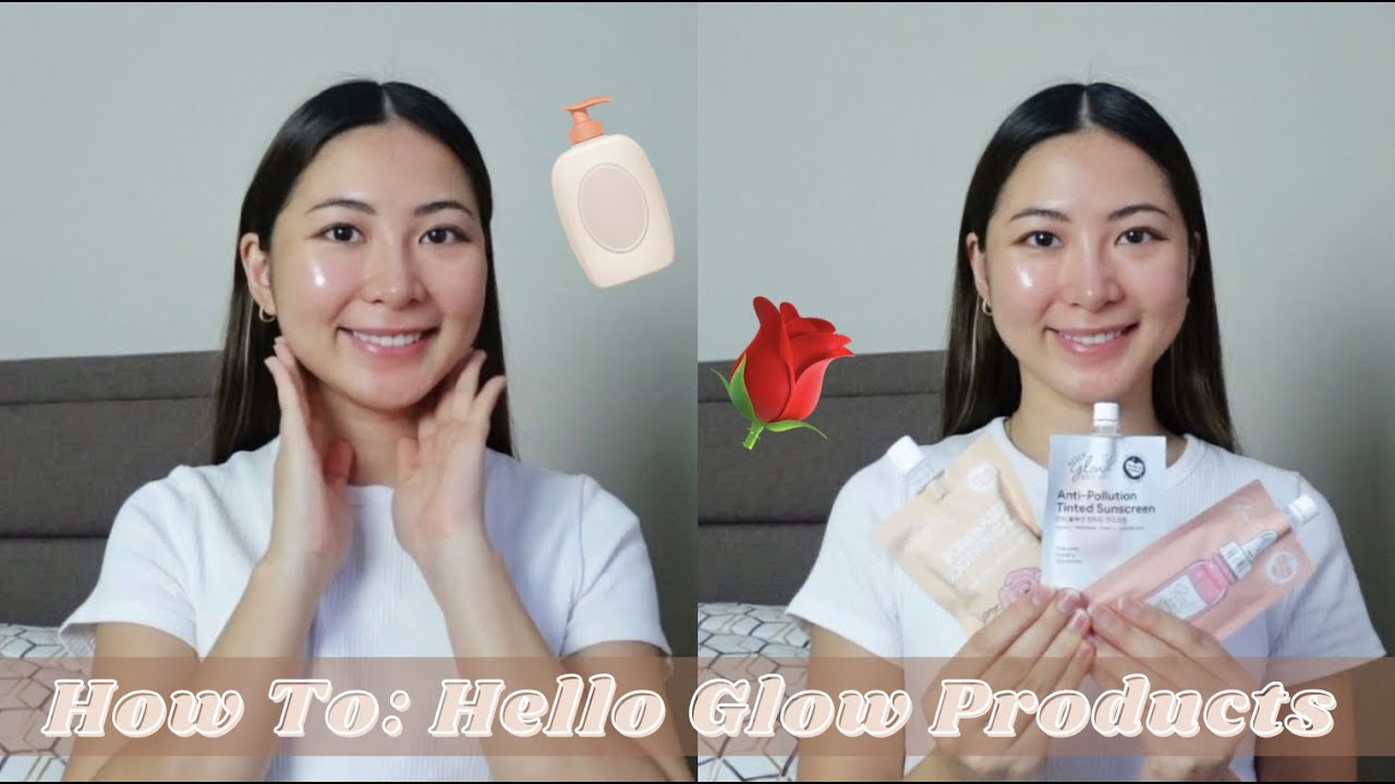 How To: Full Skincare Routine Using Hello Glow Products | Justine Sy