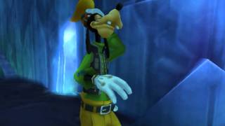 Kingdom Hearts II, English cutscene: 410 - Good Morning Goofy - HD 720p