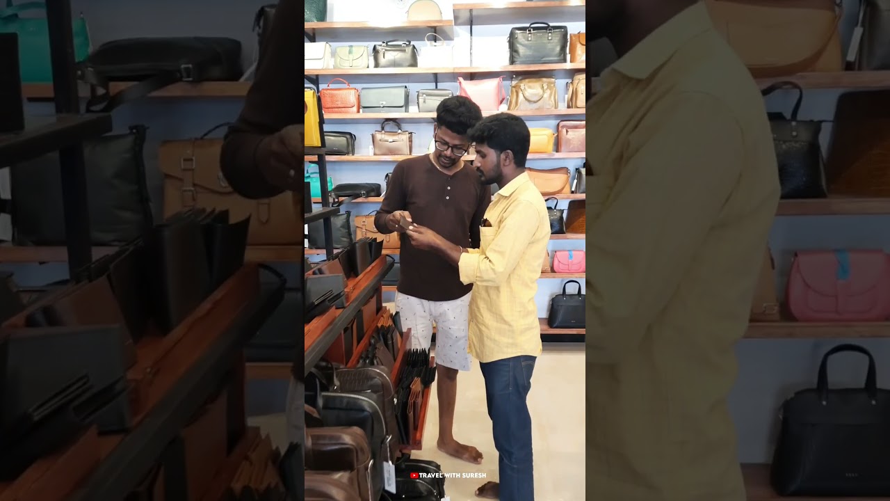 First Leather Goods Showroom in Theni | RAZA ✨ | 