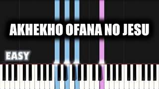 Akhekho Ofana No Jesu | EASY PIANO TUTORIAL by SA Gospel Piano