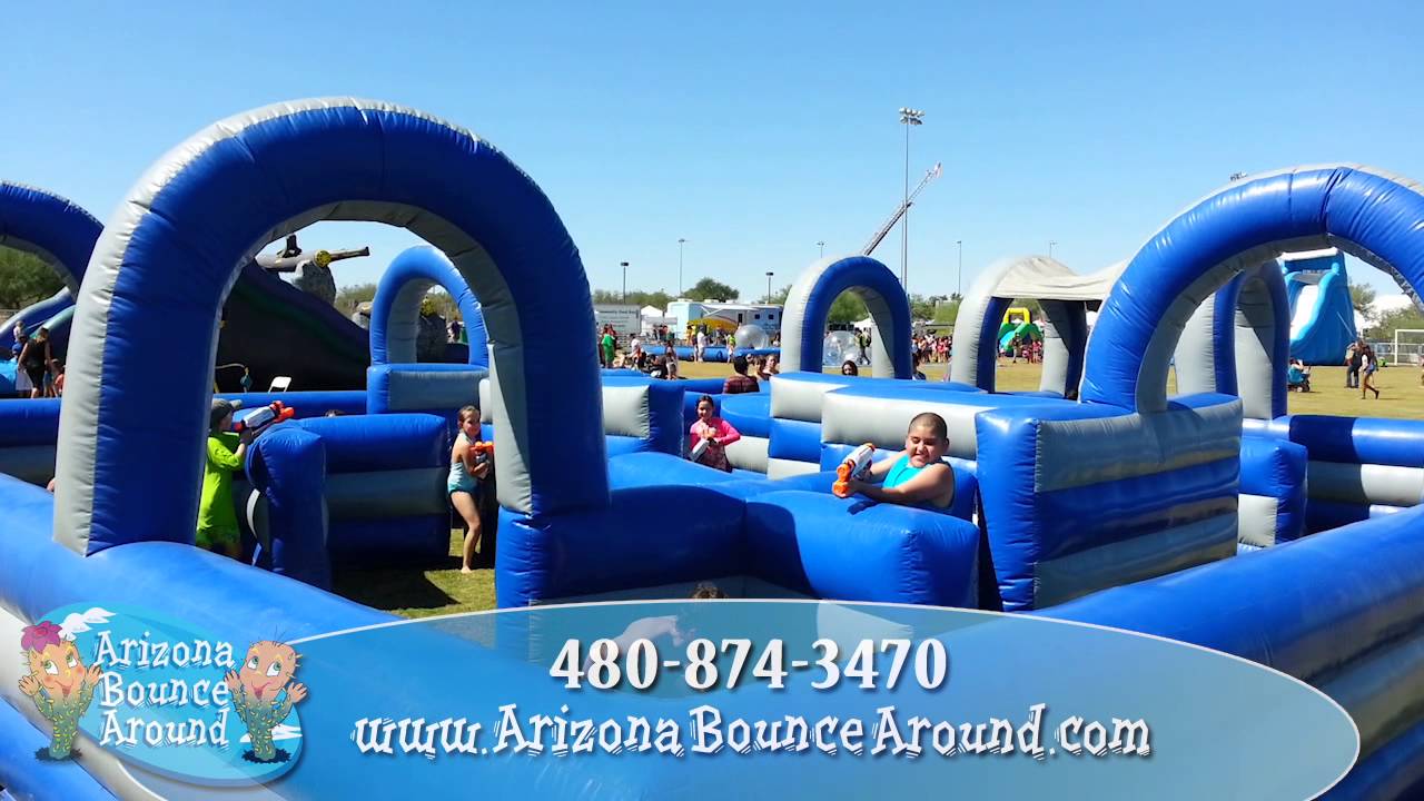 Water Tag Maze Rental Rent Inflatable Water Tag Games Phoenix