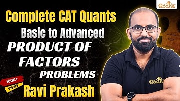 Factors 5  || Number Systems || Quantitative Aptitude || CAT Preparation