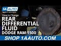 How to Change Rear Differential Fluid 02-08 Dodge Ram 1500