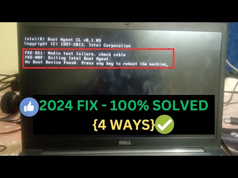 2024 FIX ✅ How To Fix No Boot Device Found Press Any Key to Reboot the Machine