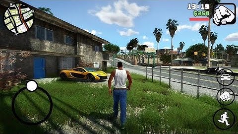 GTA SA Android definitive edition modpack V18 remastered graphics gameplay