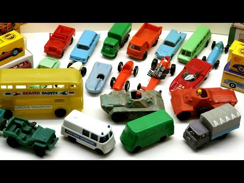 Diecast presentation. Polish plastic models in the 60s. Copies of models from famous companies