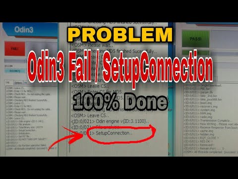 Cara Mengatasi Odin3 Fail Atau Stuck Setup Connection (Tips dan Tutorial)