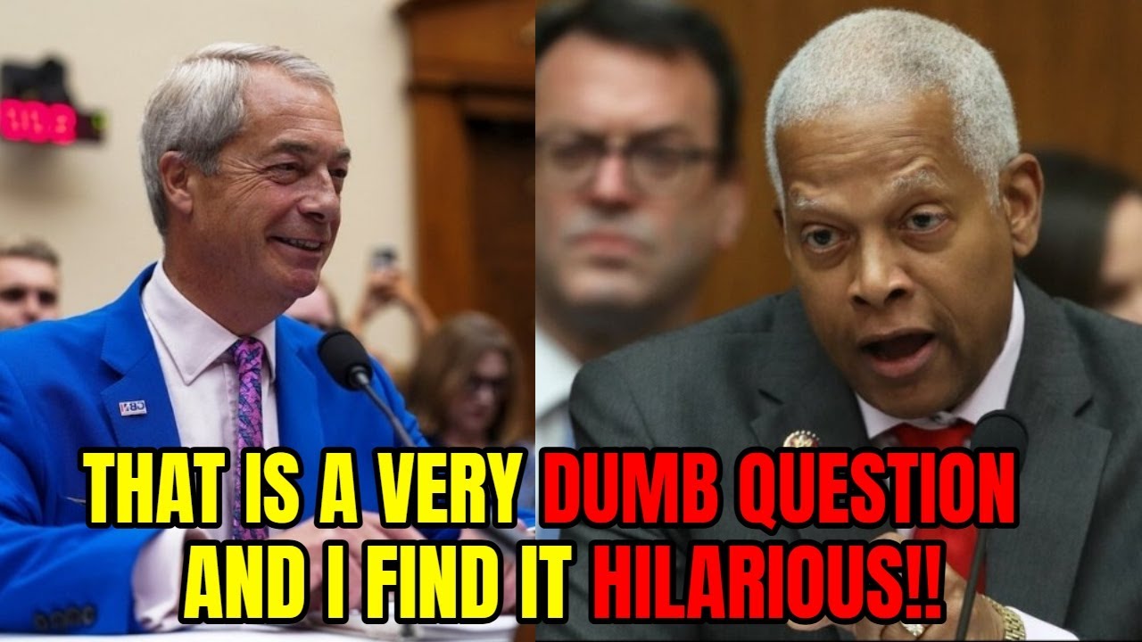 Congress LAUGHS Out Loud At Nigel Farage Vs Hank Johnson Epic Exchange