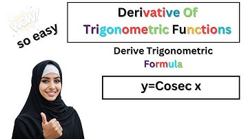 DAE Applied Math 212|Long Questions |Derivative cosec x|Easiest Maths