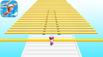 Satisfying Mobile Game Roof Rails Top Free Gameplay Walkthrough Big Update All Levels Max Skills