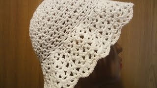 Детская панамка Ч - 1 Children panamа Crochet P - 1 Детская панамка Ч - 1 Children panamа Crochet P - 1