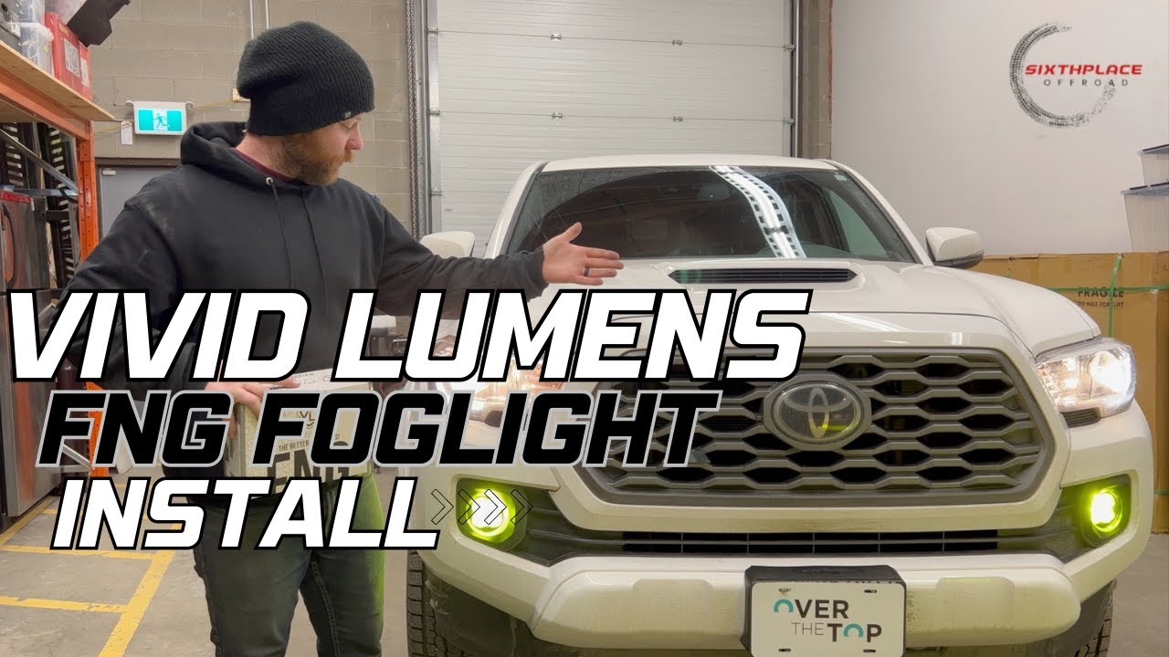 Install Vivid Lumen FNG 3 Series LED Fog Light Kit on a 2021 Toyota Tacoma
