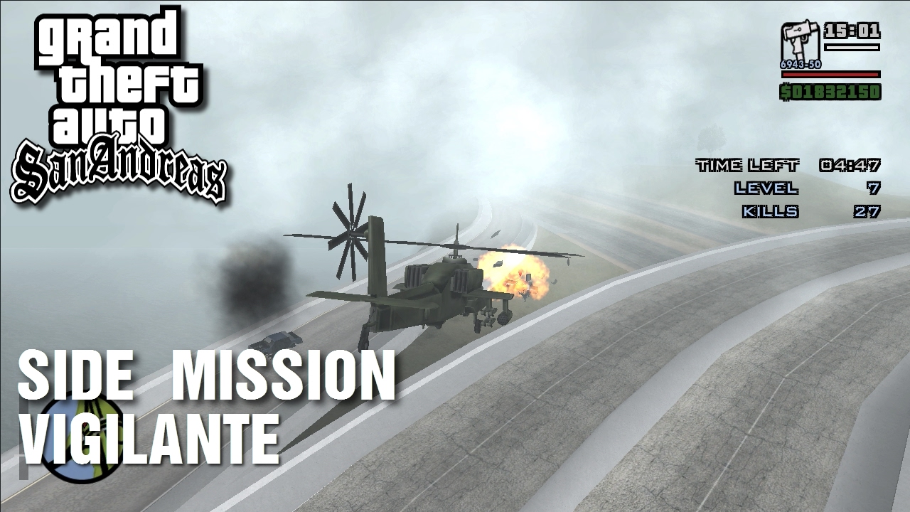 GTA San Andreas Side Mission Vigilante Brown Thunder YouTube 