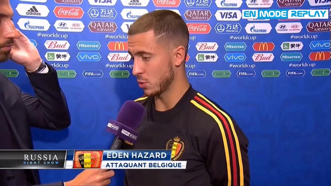 France Belgique 1 0 Les Réactions Deden Hazard Et Thibaut Courtois Coupe Du Monde 2018