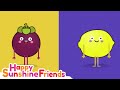 Fruit song | Fruits names for kids | Happy fruits learning song