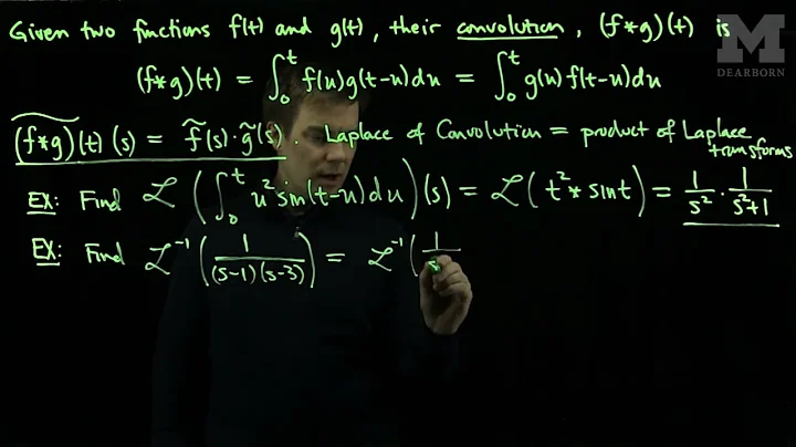 Convolution and the Laplace Transform