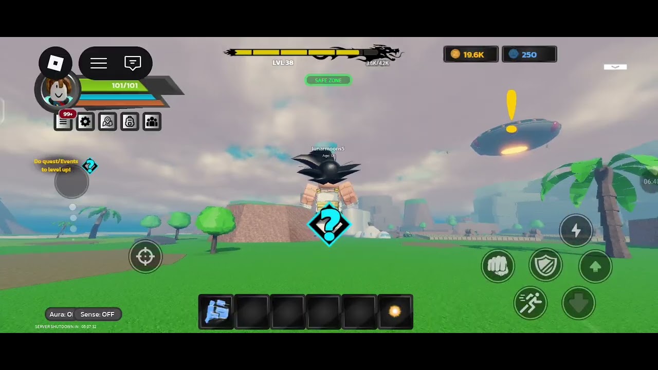 Z warrior-the grind begins.....part 1=trying to get fssj and kaioken