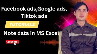 Ad Research Tutorial: Facebook, Google & TikTok Ads + Excel Analysis || in Pashto