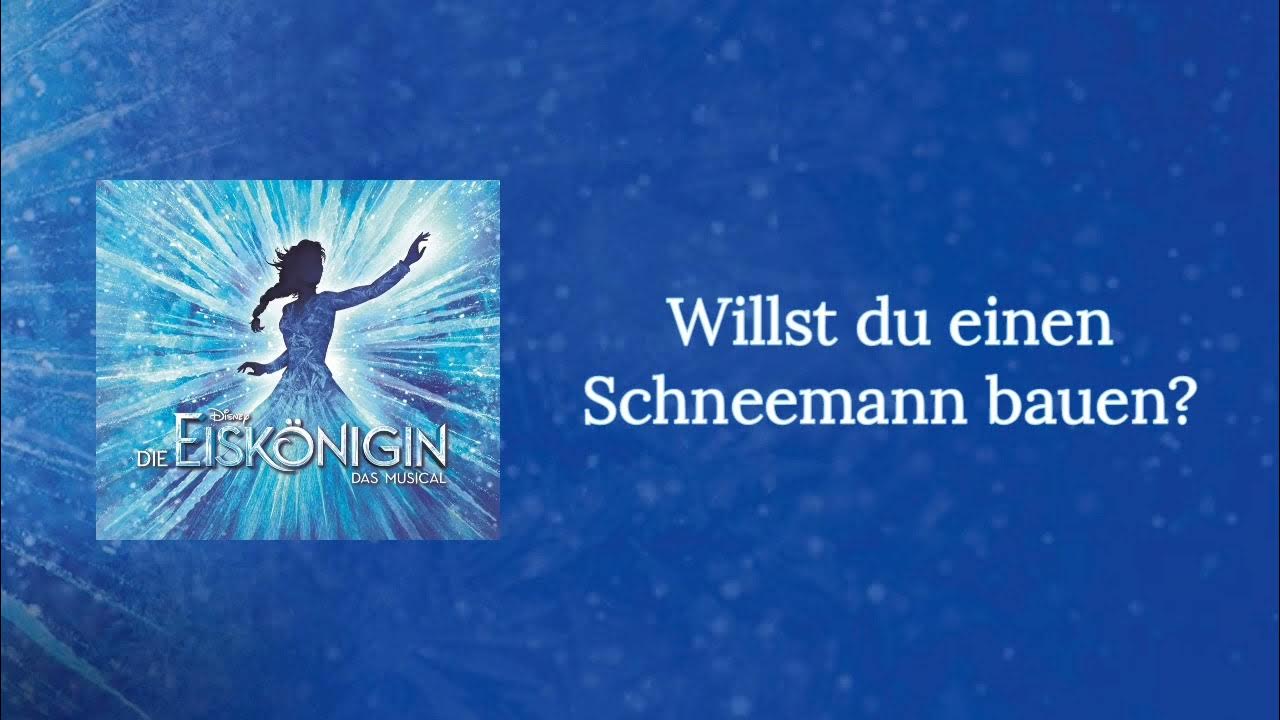 Willst Du Einen Schneemann Bauen Noten Klavier Frozen The Musical (German) Willst Du Einen Schneemann Bauen? (Do You