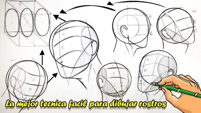 APRENDE a DIBUJAR como un PROFESIONAL ✍🏻 / Cómo dibujar rostros