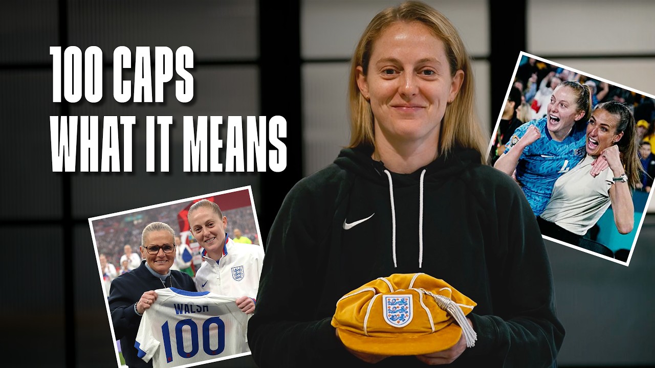 From dream to 100 caps ❤️ Keira Walsh's journey to England centurion